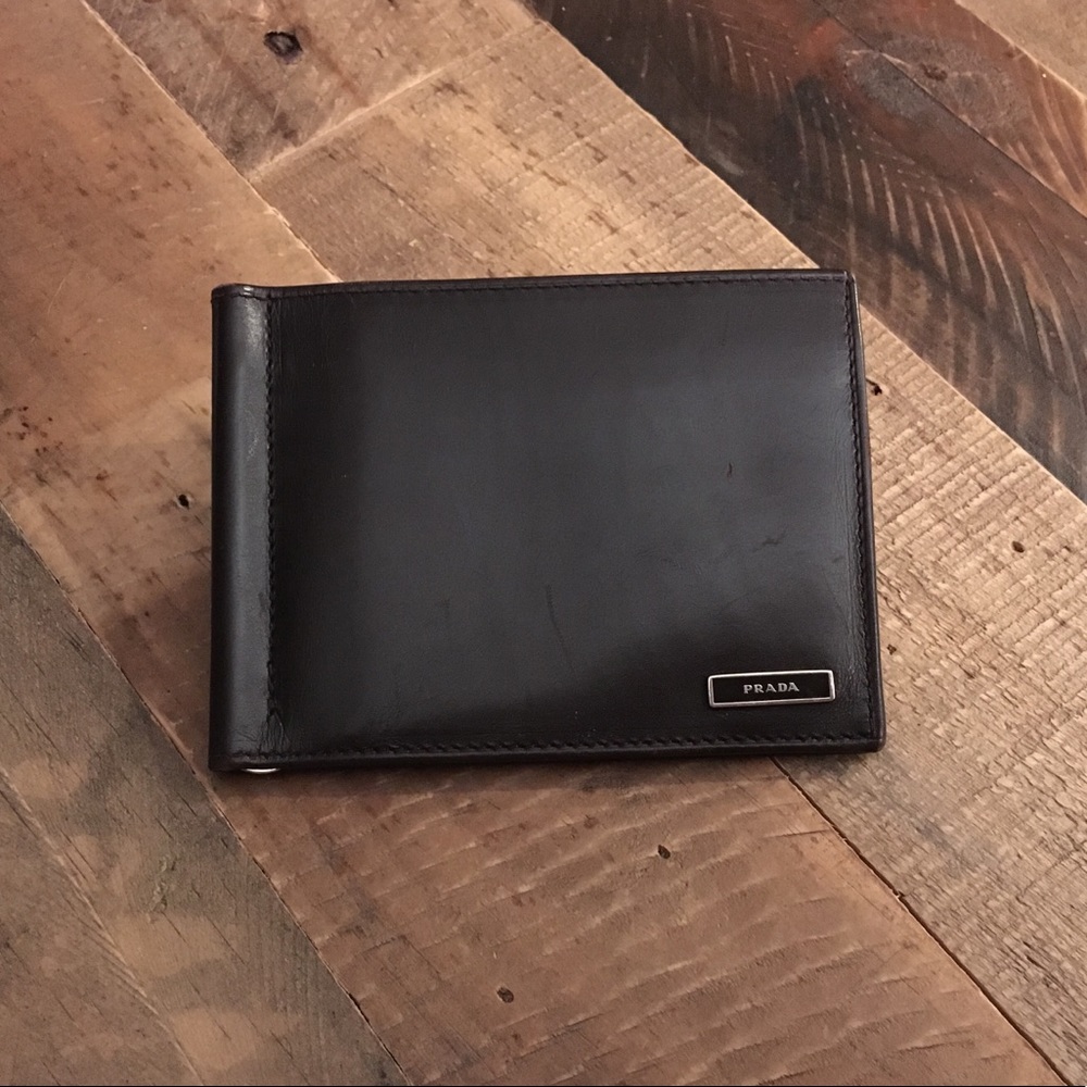 Prada Money Clip Wallet